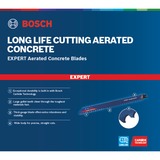 Bosch 2 608 900 412 lama per sega a gattuccio, sega a traforo e sega universale Lama per sega universale Carburo 10 pz Lama per sega universale, Calcestruzzo cellulare, Carburo, Blu, 30 cm, 1,5 mm