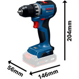 Bosch Avvitatore a batteria GSR18V-52 con 2 batterie 18 volt 4,0 Ah e 2,0 Ah in L-BOXX, Trapano avvitatore Vendita al dettaglio