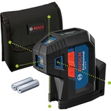 Bosch GPL 5 G Livella da puntamento 30 m 500-540 nm (< 10mW), Punto laser blu/Nero, 30 m, 0,35 mm/m, 4°, 4 s, 500-540 nm (< 10mW), Livella da puntamento