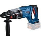 Bosch Martello perforatore a batteria GBH 18V-28 D Professional solo, 18 Volt, Trapano a percussione blu/Nero