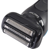 Braun Series 5 52-B1000s Rasoio Nero Nero/Blu, Rasoio, Nero, Pulsanti, Intensivo, Normale, Batteria, 1 h