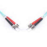 Digitus Cavo patch LWL, duplex, connettore ST > ST, multimodale OM3 turchese