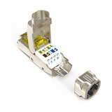 Digitus Connettore da campo CAT.6a, fino a 4PPoE, IEEE802.3bt, Spina 