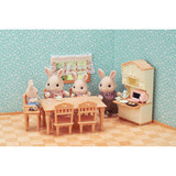 EPOCH Sylvanian Families - Sala da pranzo casa di campagna, Giochi di costruzione 