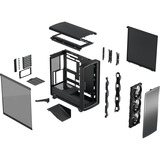 Fractal Design Summit Ambience Blackout TG Light Tint, Chassis Tower Nero