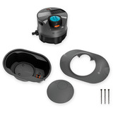 GARDENA Sistema di irrigazione Pipeline AquaPrecise, interrato, Sistemi sprinkler grigio/Turchese