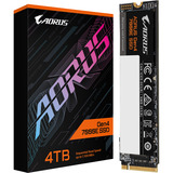 GIGABYTE AORUS Gen4 7000E SSD 4TB, Disco a stato solido Nero, 4 TB, M.2, 7100 MB/s