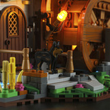 Lumibricks Mulino ad acqua medievale, Giochi di costruzione 