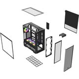 Thermaltake S380 TG ARGB Black, Chassis Tower Nero