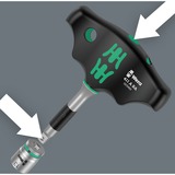 Wera 411 A RA Cacciavite adattatore a impugnatura trasversale con funzione a cricchetto Nero/Verde