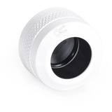 Alphacool Eiszapfen PRO 13mm HardTube Raccordo avvitabile G1/4 - Bianco, Connessione bianco/Nero