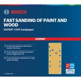 Bosch Expert C470 set di fogli abrasivi, 93 x 230mm, K60 / 80 / 120, Foglio abrasivo 