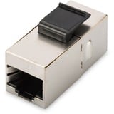 Digitus Accoppiamento modulare classe E CAT 6, schermato, Frizione schermato, RJ-45, ABS sintetico, Rame, Nichel, Oro, -10 - 50 °C, 2 cm, 60 mm