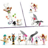 LEGO Friends 42661 Party in Costume con Unicorno e Fatina, Gioco Creativo 6+ Anni con Accessori, 4 Mini Bamboline e 2 Animali, Giochi di costruzione Gioco Creativo 6+ Anni con Accessori, 4 Mini Bamboline e 2 Animali, Set da costruzione, 6 anno/i, Plastica, 261 pz, 355 g