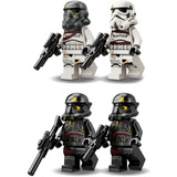LEGO Star Wars 75412 Battle Pack Death Trooper e Night Trooper, Astronave Giocattolo, 4 Minifigure con Blaster, Idea Regalo6+, Giochi di costruzione Astronave Giocattolo, 4 Minifigure con Blaster, Idea Regalo6+, Set da costruzione, 6 anno/i, Plastica, 119 pz, 154 g
