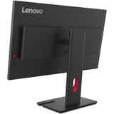 Lenovo ThinkVision T27QD-40 Monitor, Monitor LED Nero, 68,6 cm (27"), 2560 x 1440 Pixel, Wide Quad HD, LED, 6 ms, Nero