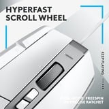 Logitech G502 X, Mouse da gioco bianco