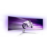 Philips Evnia 8000 49M2C8900L/00 Monitor PC 124,2 cm (48.9") 5120 x 1440 Pixel Dual QHD QD-OLED Bianco, Monitor di gioco bianco, 124,2 cm (48.9"), 5120 x 1440 Pixel, Dual QHD, QD-OLED, 0,03 ms, Bianco