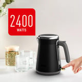 Tefal Acciaio inossidabile, Bollitore Nero/in acciaio inox