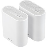 ASUS EBM68(2PK) – Expert Wifi Banda tripla (2.4 GHz/5 GHz/5 GHz) Wi-Fi 6 (802.11ax) Bianco 3 Interno, Punto di accesso di rete bianco, Bianco, Interno, Router Mesh, Potenza, Banda tripla (2.4 GHz/5 GHz/5 GHz), Wi-Fi 6 (802.11ax)