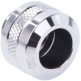 Alphacool Eiszapfen PRO 13mm HardTube Fitting G1/4 - Chrome, Connessione argento