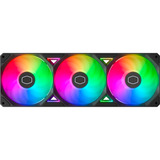 Cooler Master SickleFlow Edge 360 ARGB, Ventola Nero