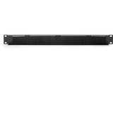 Digitus Porta accessori, Instradamento dei cavi Nero, Pannello nascosto, Nero, Cina, 483 mm, 11 mm, 44 mm