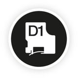 Dymo LabelManager ™ 280 QWERTZ, Stampa etichette Nero/Argento, QWERTZ, D1, Trasferimento termico, 180 x 180 DPI, 15 mm/s, Nero, Argento