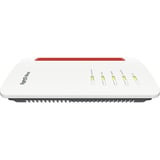 FRITZ! FRITZ!Box 4690, Router Box 4690, Wi-Fi 7 (802.11be), Dual-band (2.4 GHz/5 GHz), Collegamento ethernet LAN, Rosso, Bianco, Router da tavolo