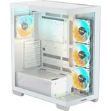 GIGABYTE C500 PANORAMIC STEALTH Midi Tower Bianco, Chassis Tower bianco, Midi Tower, PC, Bianco, ATX, Mini-ATX, Mini-ITX, Vetro, Plastica, Acciaio, Gaming