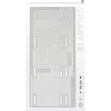 GIGABYTE C500 PANORAMIC STEALTH Midi Tower Bianco, Chassis Tower bianco, Midi Tower, PC, Bianco, ATX, Mini-ATX, Mini-ITX, Vetro, Plastica, Acciaio, Gaming