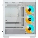 GIGABYTE C500 PANORAMIC STEALTH Midi Tower Bianco, Chassis Tower bianco, Midi Tower, PC, Bianco, ATX, Mini-ATX, Mini-ITX, Vetro, Plastica, Acciaio, Gaming