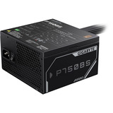 GIGABYTE P750BS Alimentatore - PCI-E 6+2 Pin x 4, 80 PLUS Bronze, Ventola da 120 mm, Compatibile con ATX, Spina EU, Alimentatore PC Nero, 80 PLUS Bronze, Ventola da 120 mm, Compatibile con ATX, Spina EU, 750 W, 200 - 240 V, 50/60 Hz, 6 A, Attivo, 100 W