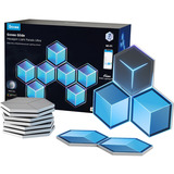 Govee Pannelli luminosi esagonali Glide Ultra confezione da 7, Luce LED grigio, Lampada a parete intelligente, Wi-Fi/Bluetooth, Grigio, 802.11b, 802.11g, Wi-Fi 4 (802.11n), LED, Multi