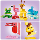 LEGO DUPLO Costruiamo animali, Giochi di costruzione Giochi Didattici per la Classificazione dei Colori, Regalo Bambini da 3+, Set da costruzione, 3 anno/i, Plastica, 94 pz, 1,38 kg