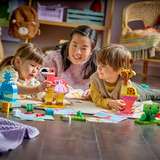 LEGO DUPLO Costruiamo animali, Giochi di costruzione Giochi Didattici per la Classificazione dei Colori, Regalo Bambini da 3+, Set da costruzione, 3 anno/i, Plastica, 94 pz, 1,38 kg
