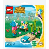 LEGO Giuliano dipinge sulla spiaggia, Giochi di costruzione Set da costruzione, 6 anno/i, Plastica, 43 pz, 33 g