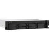 QNAP TS-873AEU-4G server NAS e di archiviazione Armadio (2U) Ryzen Embedded V1500B 4 GB DDR4 0 TB QuTS hero Nero NAS, Armadio (2U), Ryzen Embedded, V1500B, 4 GB, DDR4