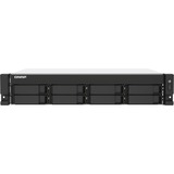 QNAP TS-873AEU-4G server NAS e di archiviazione Armadio (2U) Ryzen Embedded V1500B 4 GB DDR4 0 TB QuTS hero Nero NAS, Armadio (2U), Ryzen Embedded, V1500B, 4 GB, DDR4