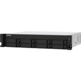 QNAP TS-873AEU-4G server NAS e di archiviazione Armadio (2U) Ryzen Embedded V1500B 4 GB DDR4 0 TB QuTS hero Nero NAS, Armadio (2U), Ryzen Embedded, V1500B, 4 GB, DDR4