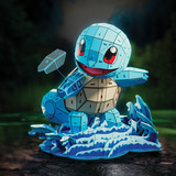 Spin Master 4D Build, Pokémon Squirtle, Kit di Modellismo 3D, Puzzle per Adulti, 180 pezzi, dai 12 Anni in su 4D Build , Pokémon Squirtle, Kit di Modellismo 3D, Puzzle per Adulti, 180 pezzi, dai 12 Anni in su, 180 pz, Cartoni, 12 anno/i