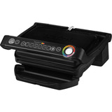 Tefal GC705816 Griglia di contatto, Come contattare con grill Nero, Nero, Rettangolare, Touch, Griglia, 600 cm², Acciaio inox