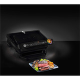 Tefal GC705816 Griglia di contatto, Come contattare con grill Nero, Nero, Rettangolare, Touch, Griglia, 600 cm², Acciaio inox