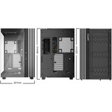be quiet! LIGHT BASE 900 DX Black Full Tower Nero, Torre grande telaio Nero, Full Tower, PC, Nero, ATX, EATX, micro ATX, Mini-ATX, XL-ATX, Acrilonitrile butadiene stirene (ABS), Vetro, Acciaio, Gaming
