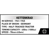 COBI Kettenkrad, Giochi di costruzione 