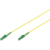 Digitus Cavo patch in fibra ottica simplex, monomodale, LC/APC - LC/APC giallo