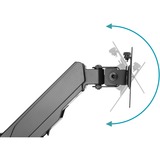 Digitus DA-90396 supporto da tavolo per Tv a schermo piatto 81,3 cm (32") Nero Parete, Base per monitor Nero, Viti, 8 kg, 43,2 cm (17"), 81,3 cm (32"), 100 x 100 mm, Nero