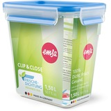 Emsa 508543 recipiente per cibo Rettangolare Scatola 1,5 L Trasparente 1 pz, Casella trasparente/Blu, Scatola, Rettangolare, 1,5 L, Trasparente, Germania, 121 mm