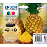 Epson 604 cartuccia d'inchiostro 4 pz Originale Resa standard Nero, Ciano, Magenta, Giallo Resa standard, Nero, Ciano, Magenta, Giallo, 3,4 ml, 2,4 ml, 4 pz, Confezione multipla