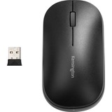 Kensington Mouse wireless doppio SureTrack Nero, RF senza fili + Bluetooth, Nero